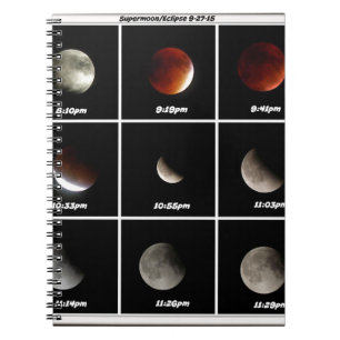Caderno Espiral Supermoon & Eclipse