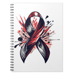 Caderno Espiral Suporte ao cancer