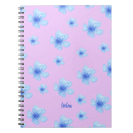 Caderno Espiral Suporte em Forma de Flor