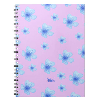 Caderno Espiral Suporte em Forma de Flor
