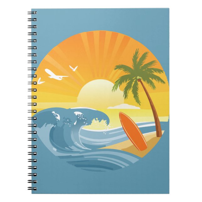 Caderno Espiral Surf! (Frente)