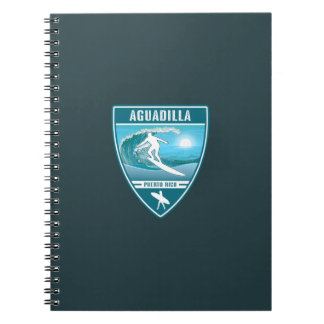 Caderno Espiral Surf Aguadilla Porto Rico