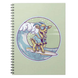 Caderno Espiral Surfe de Cabra