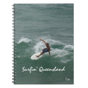 Caderno Espiral surfin Queensland