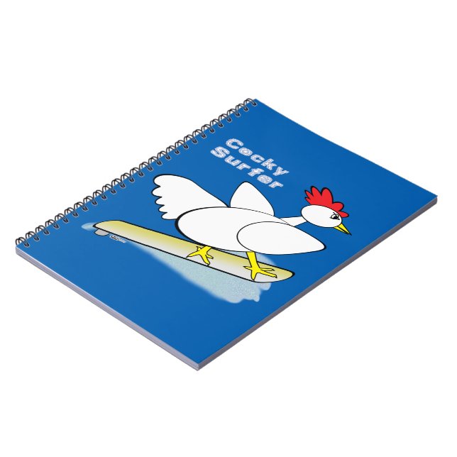 Caderno Espiral Surfista Cocky (Left Side)