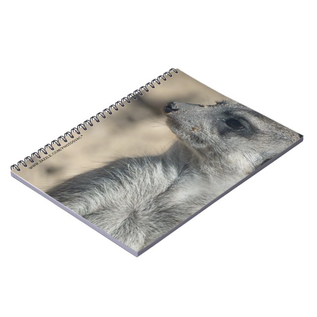 Caderno Espiral Suricata engraçada (Left Side)