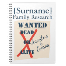 [Surname] Family Research (Wanted Poster)
