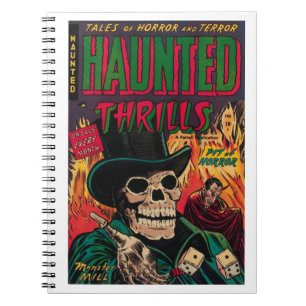 Caderno Espiral Surpreendido emoção #6 Notebook Horror Pré-Código