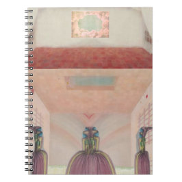 Caderno Espiral Surreal Collage Notebook – Layered Mindscape