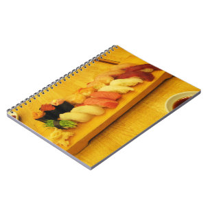 Caderno Espiral Sushi 寿 司
