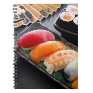 Caderno Espiral Sushi e rolos