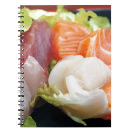 Caderno Espiral Sushi Japonês Delicioso Comida Asiática Yummy