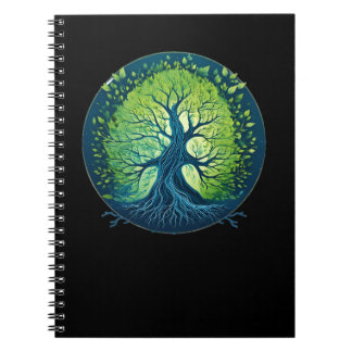 Caderno Espiral Sussuros do Vento: A Essência da Árvore