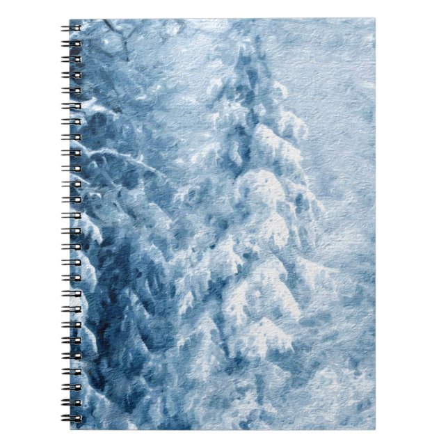 Caderno Espiral Sussurros de inverno (Frente)