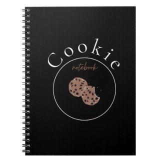 Caderno Espiral Sweet Cookie Baking Journal for Homemade Recipes