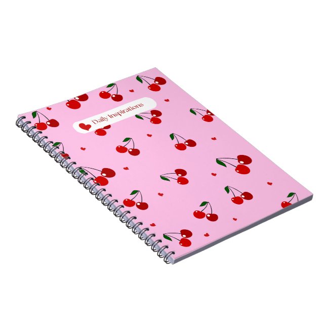 Caderno Espiral Sweet Notes – Your Daily Inspiration (Lado Direito)