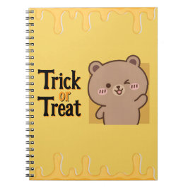 Caderno Espiral 🎃 Sweet Spells & Sketches! for kids