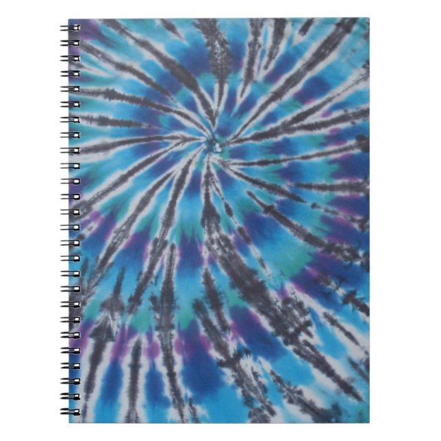 Caderno Espiral Swirl Tie Dye (Frente)