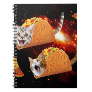 Caderno Espiral Tacos de dentro