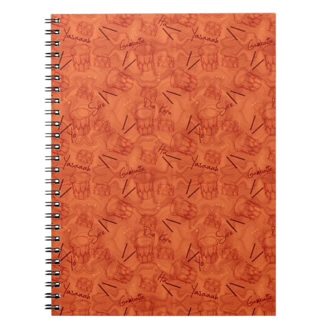 Caderno Espiral Taiko notes (Frente)