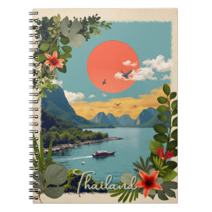 Caderno Espiral Tailândia