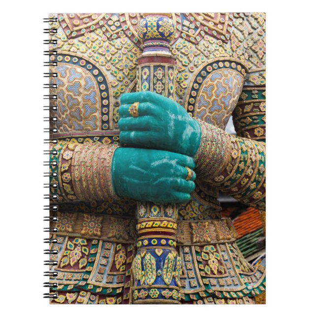 Caderno Espiral Tailândia, Banguecoque, Grande Palácio (Frente)