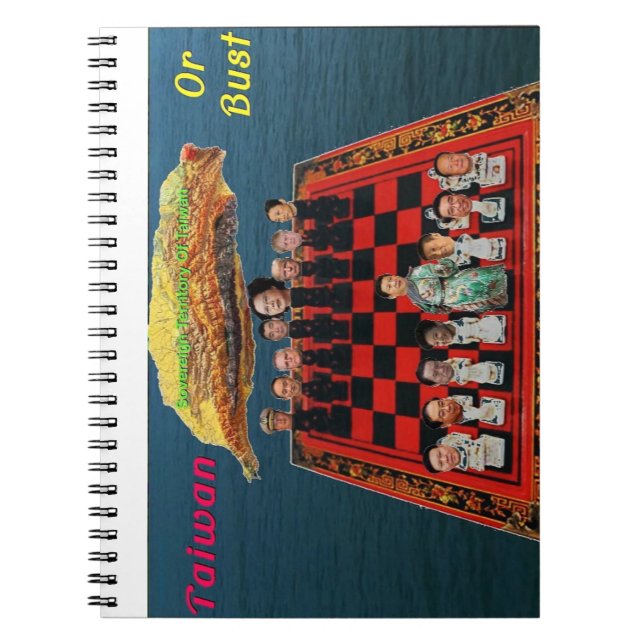 Caderno Espiral Taiwan ou busto (Frente)