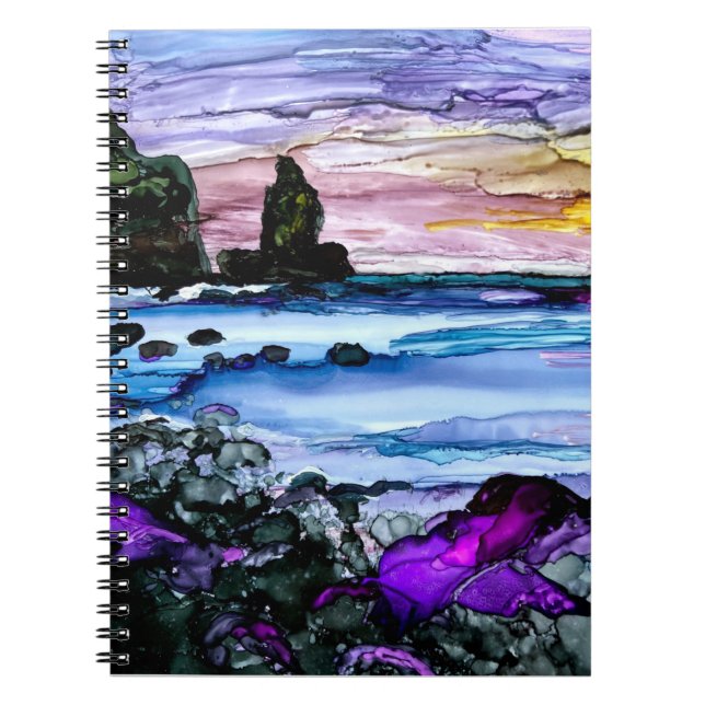Caderno Espiral Talisker Bay Skye (Frente)