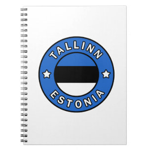 Caderno Espiral Tallinn Estónia