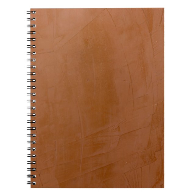 Caderno Espiral Tangerina Solida (Frente)