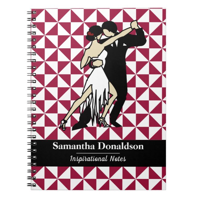 Caderno Espiral Tango Dancers (Frente)