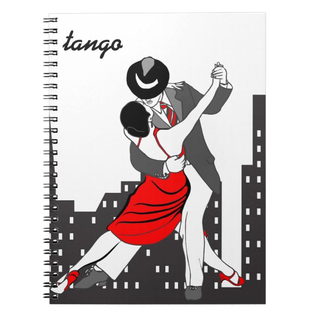 Caderno Espiral Tango urbano (Frente)