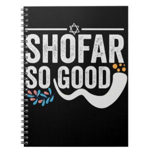 Caderno Espiral Tão bom e engraçado presente judeu Hanukkah Holida