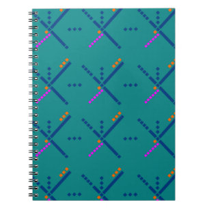 Caderno Espiral Tapete do aeroporto de PDX Portland
