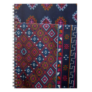 Caderno Espiral Tapetes Butaneses