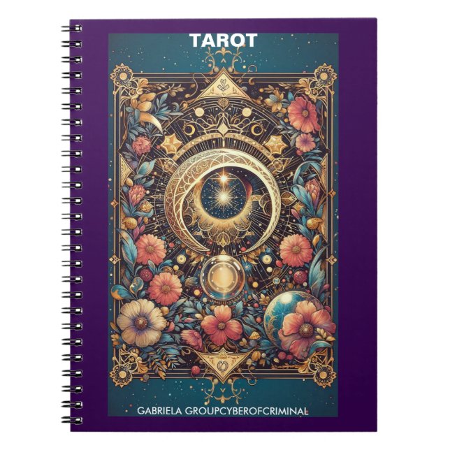 Caderno Espiral Tarot  (Frente)