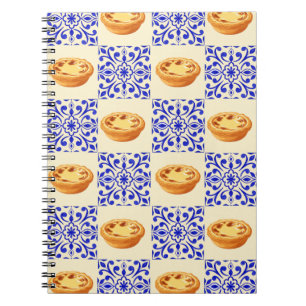 Caderno Espiral Tart e Azulejos Portugueses