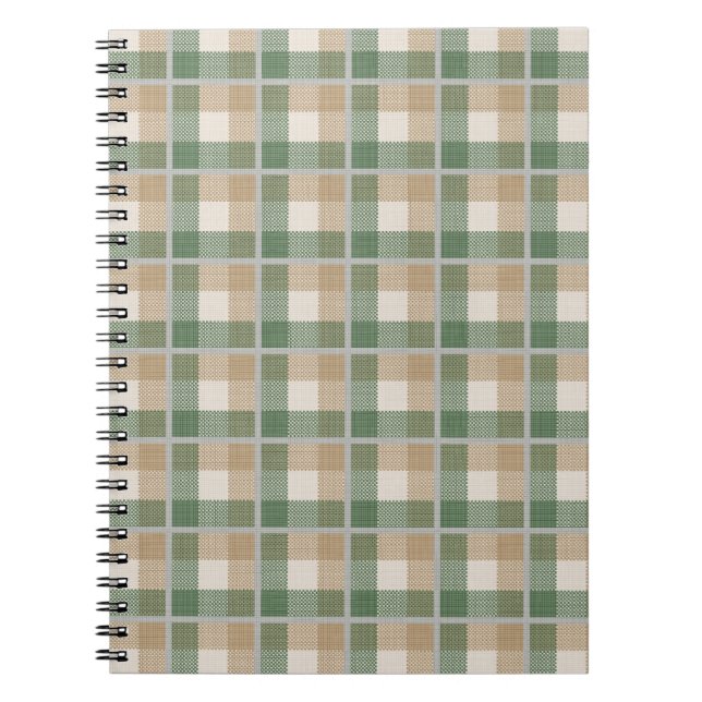 Caderno Espiral Tartan (Frente)