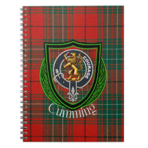 Tartan e Brasão do Clã Escocês Cumming