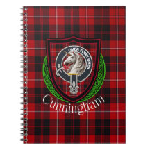 Tartan e Brasão do Clã Escocês Cunningham