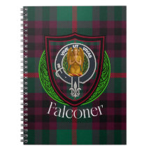 Tartan e Brasão do Clã Escocês Falconer