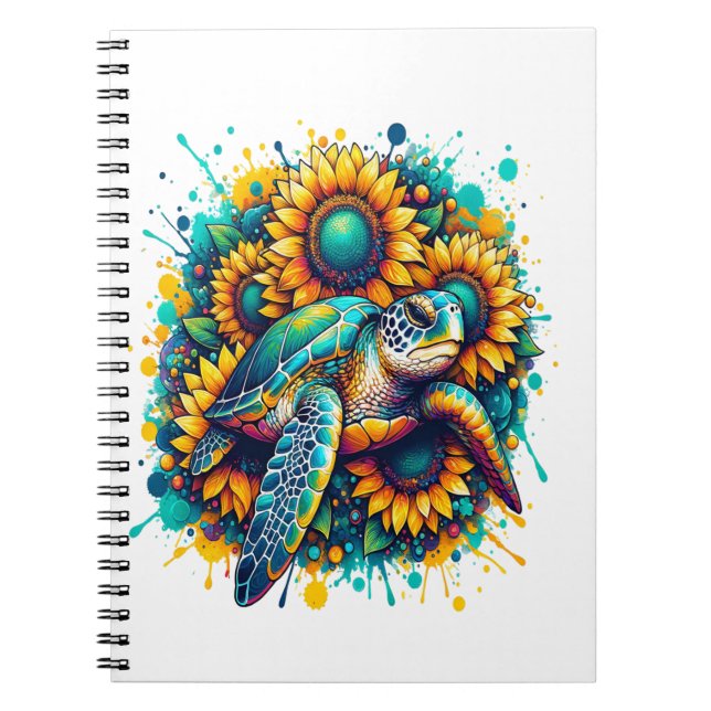 Caderno Espiral Tartaruga (Frente)