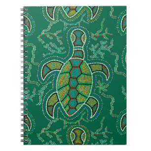 Caderno Espiral Tartaruga do Caribe