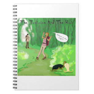 Caderno Espiral Tartaruga rick De Londres E Cabelo De Porra Engra