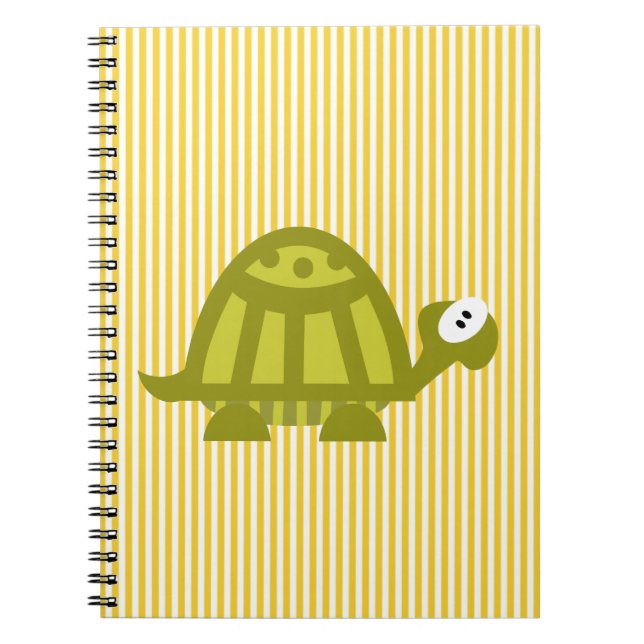 Caderno Espiral Tartaruga verde (Frente)