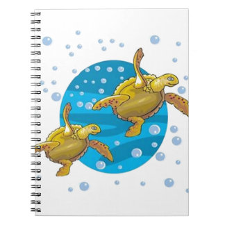 Caderno Espiral Tartarugas do mar