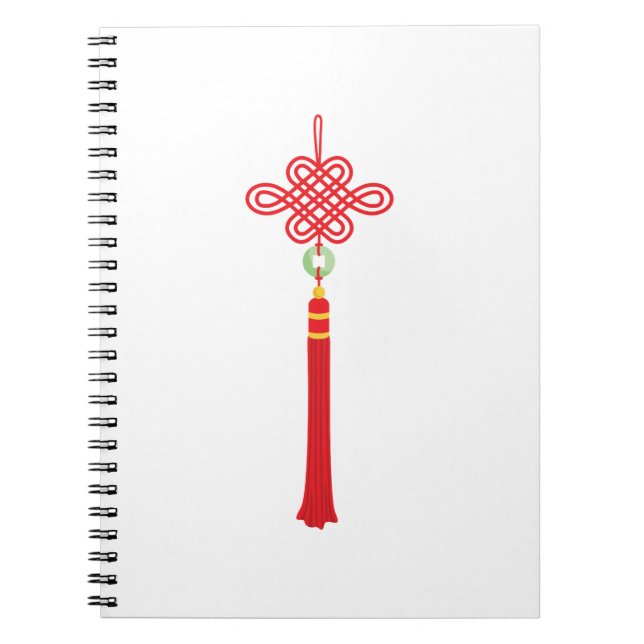 Caderno Espiral Tassel chinês (Frente)