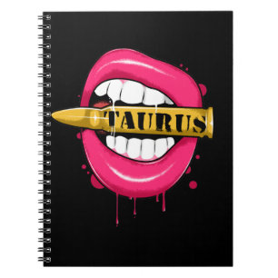 Caderno Espiral Taurus Zodiac - Sinal Girl Aniversário