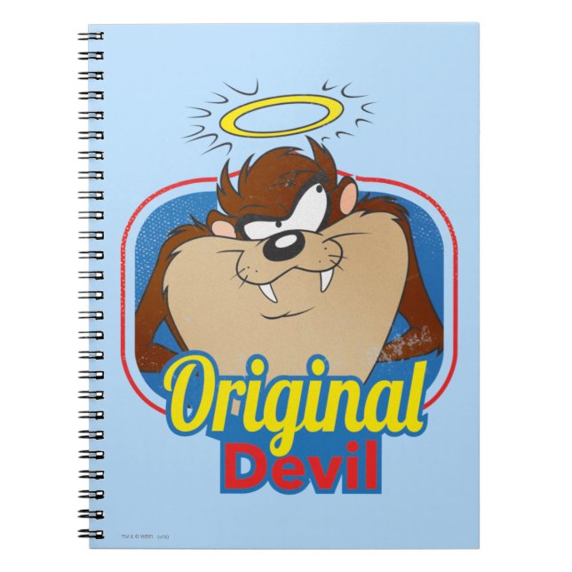 Caderno Espiral TAZ™ Original Devil (Frente)