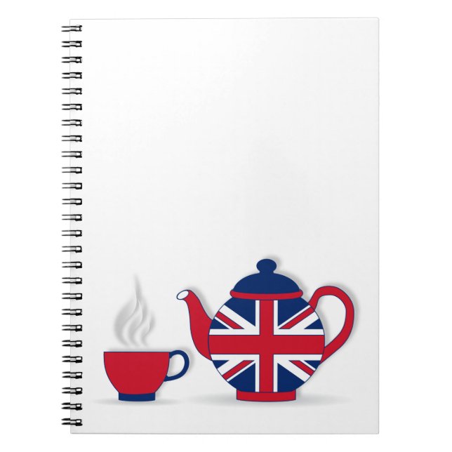 Caderno Espiral Tea Party (Frente)